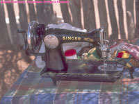 hand-crank sewing machine