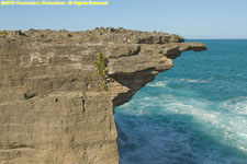undercut cliff