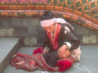 Hmong mother and child