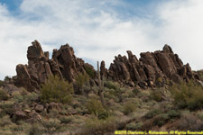 volcanic dike