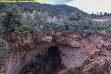 top of natural bridge