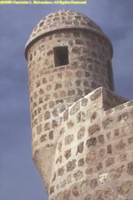 restored fort tower