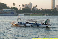 water taxi on the Nile