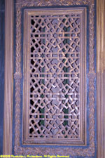 mosque interior: tomb detail