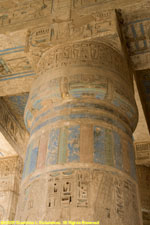 column with original pigment