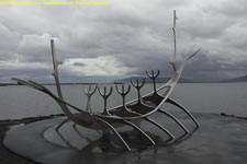 viking ship monument
