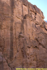 canyon wall