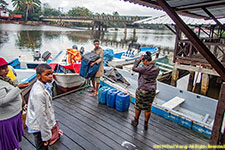 loading boat for Nosy Mangabe