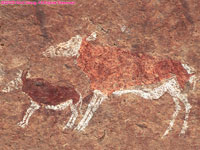 antelopes painting
