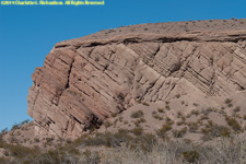 tilted rock layers