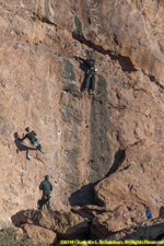 rock climbers