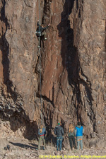 rock climbers