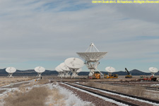 antennas on tracks