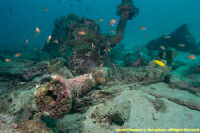 wreck debris field