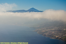 Tenerife aerial view