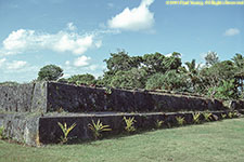 raised grave platform