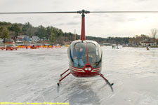 on the ice