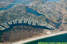 houses and marina