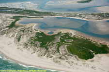 island, beach, sand bars