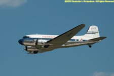 DC3 in flight