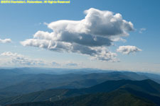 clouds over the Green Mountains