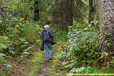 Paul on trail